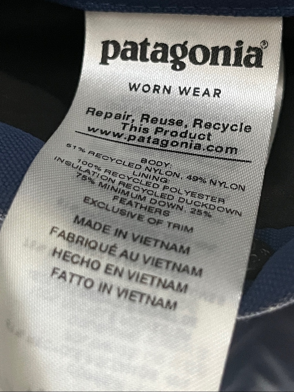 Patagonia Bivy Reversible Down  Puffer Vest - Picture 6 of 14